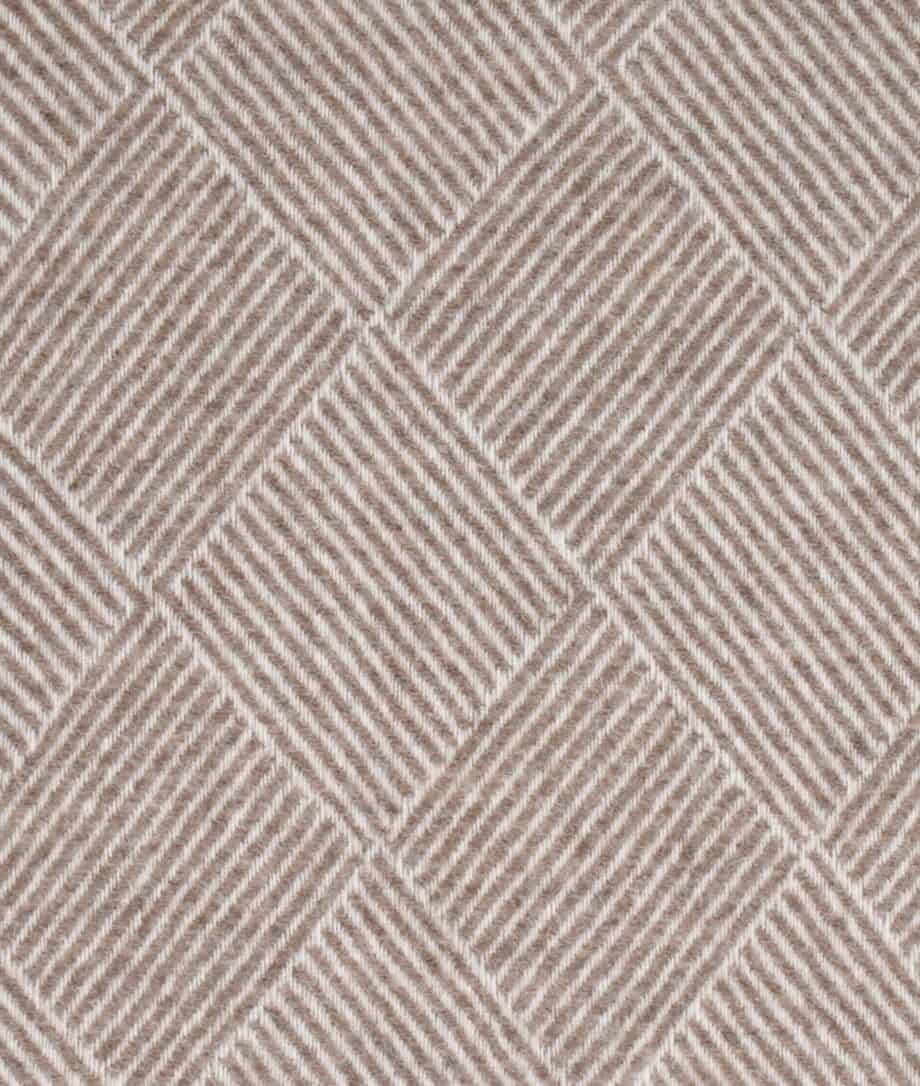 geometric pattern wool blanket