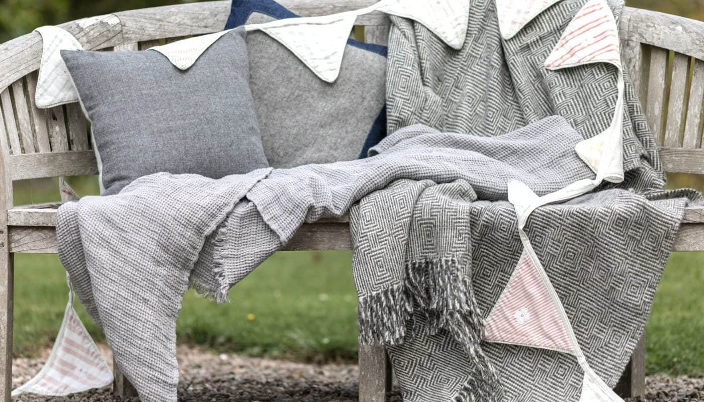 so cosy undyed grey colour cosy throws blankets online