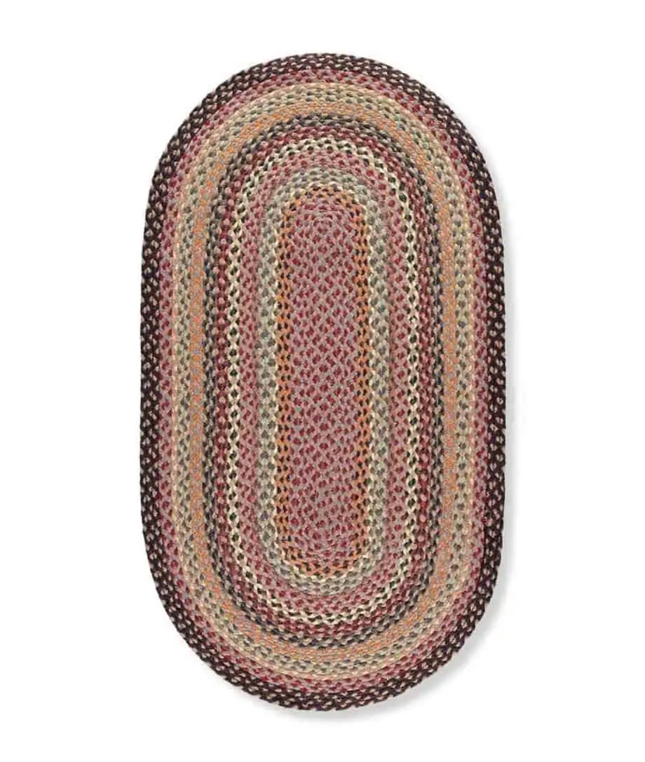 organic jute rug made from organic jute in misty blue colour