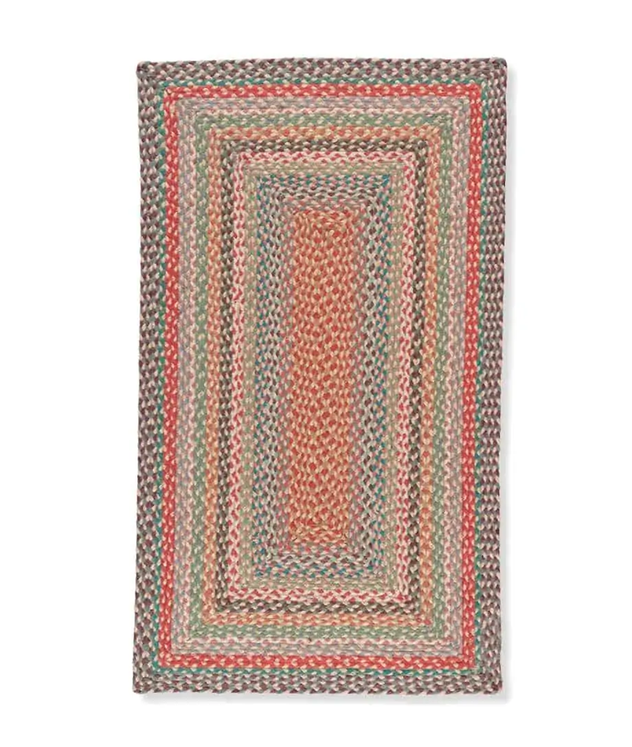 carnival organic rectangular jute rug