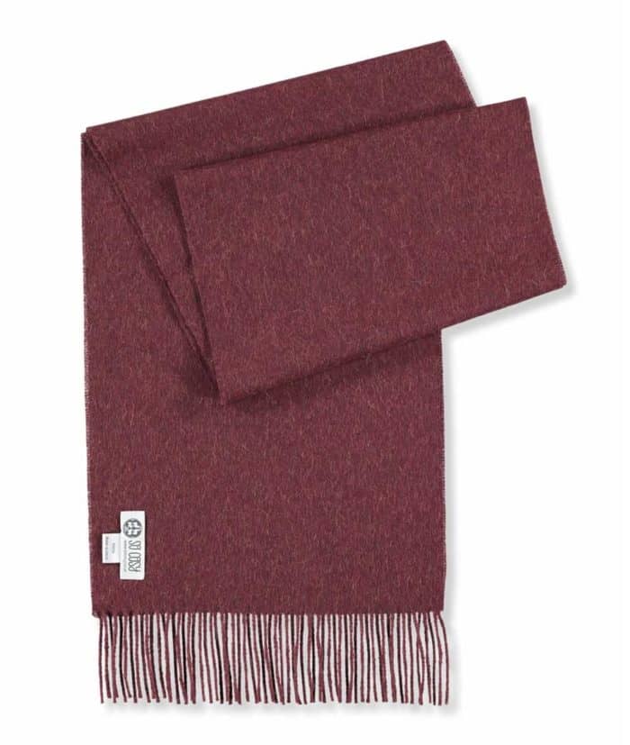 tawny port colour cosy scarf