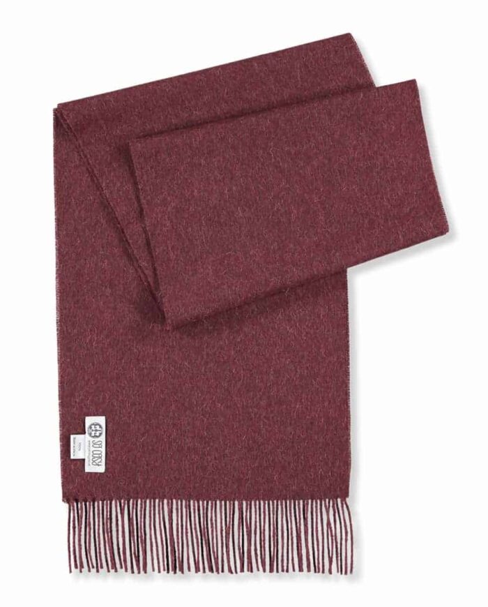 tawny port colour cosy scarf