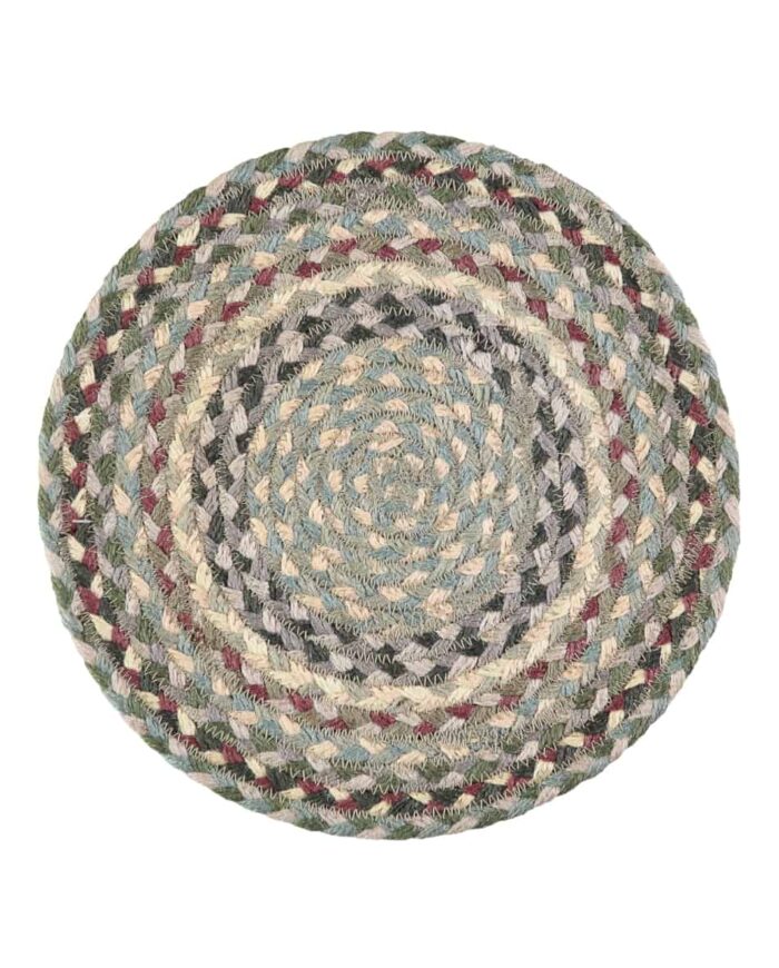 beautiful tundra colour six placemats in a basket so cosy products online