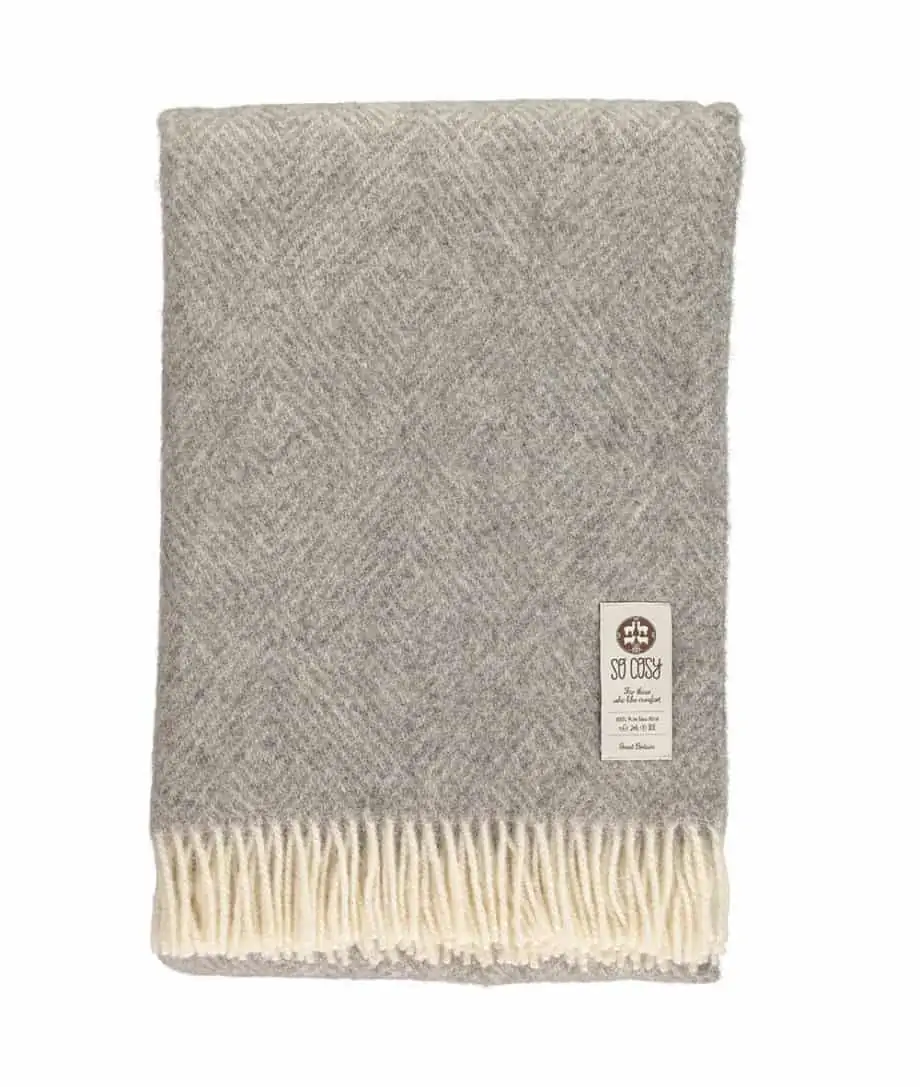 Donell Gotland sheep wool blanket