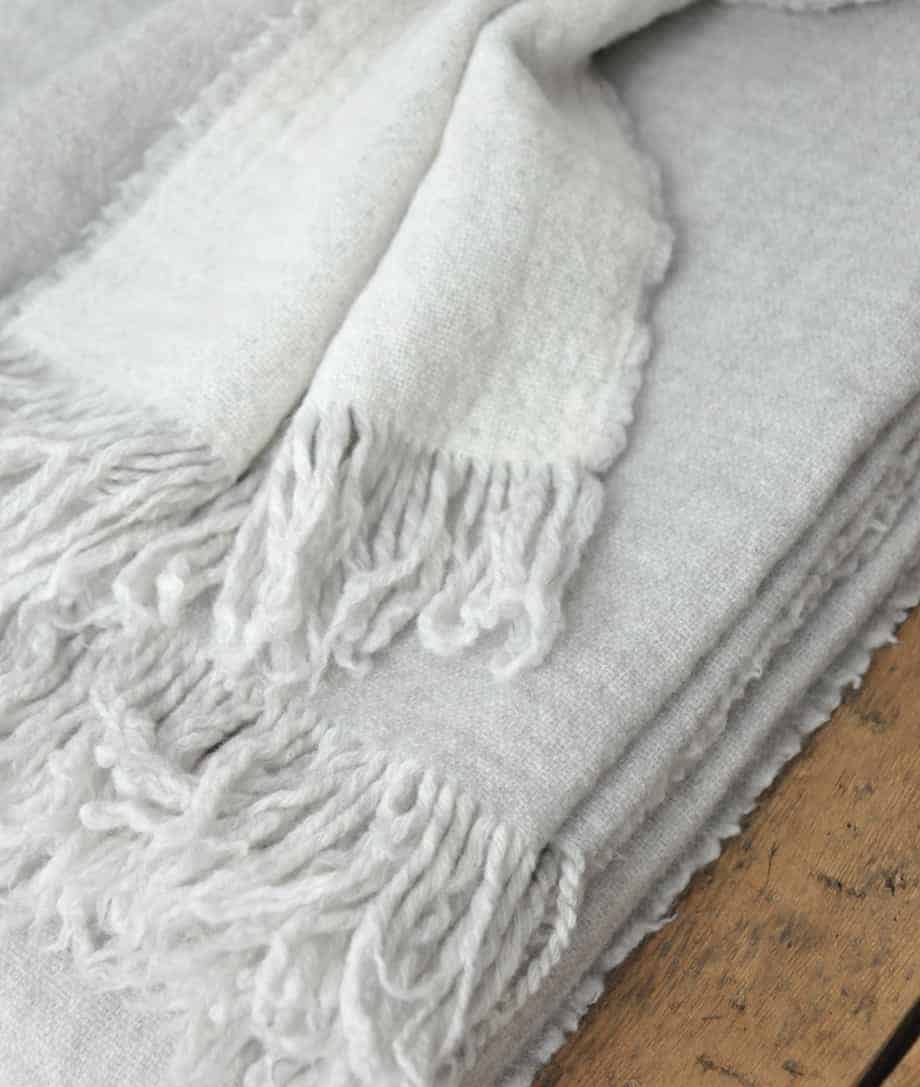 Double Face Merino Wool Throw Premium Quality So Cosy