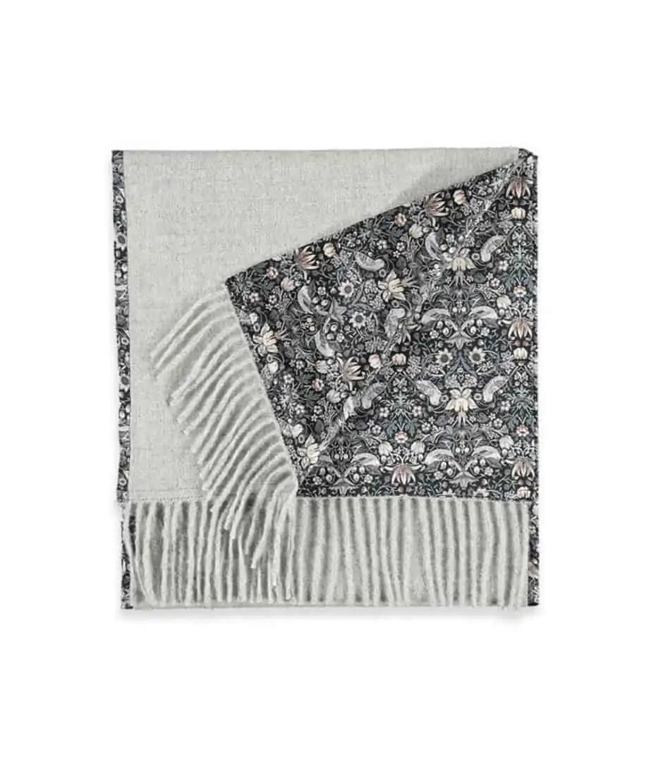 luxury so cosy liberty fabric collection silk and alpaca wool scarf