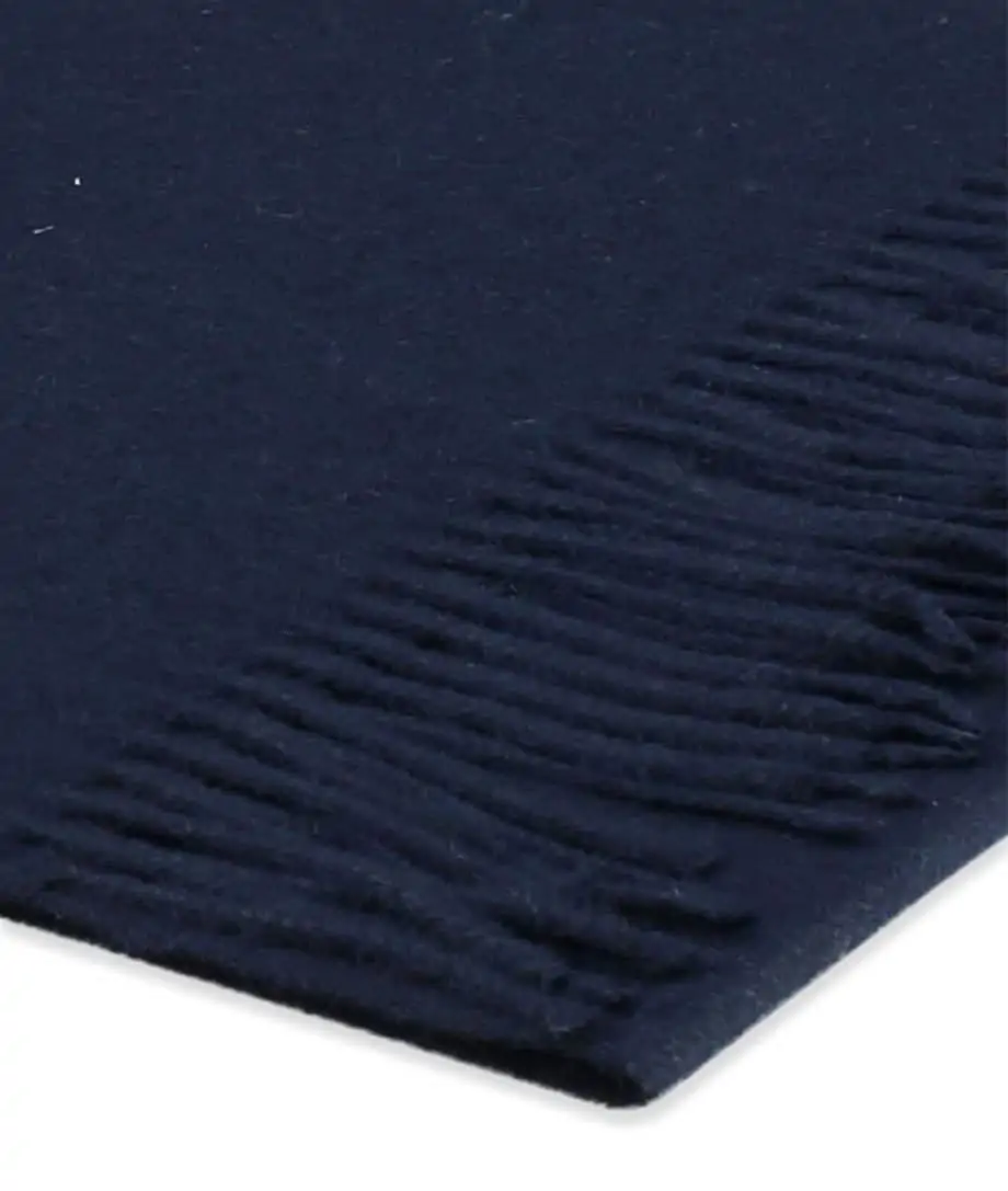 toni scarf in navy close up