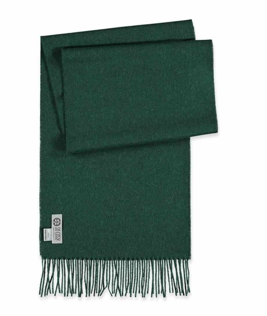 so cosy scarves collection british racing green colour