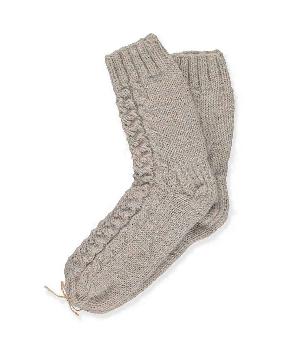 Hand Knitted Socks Made From New Zealand Merino Wool - So Cosy