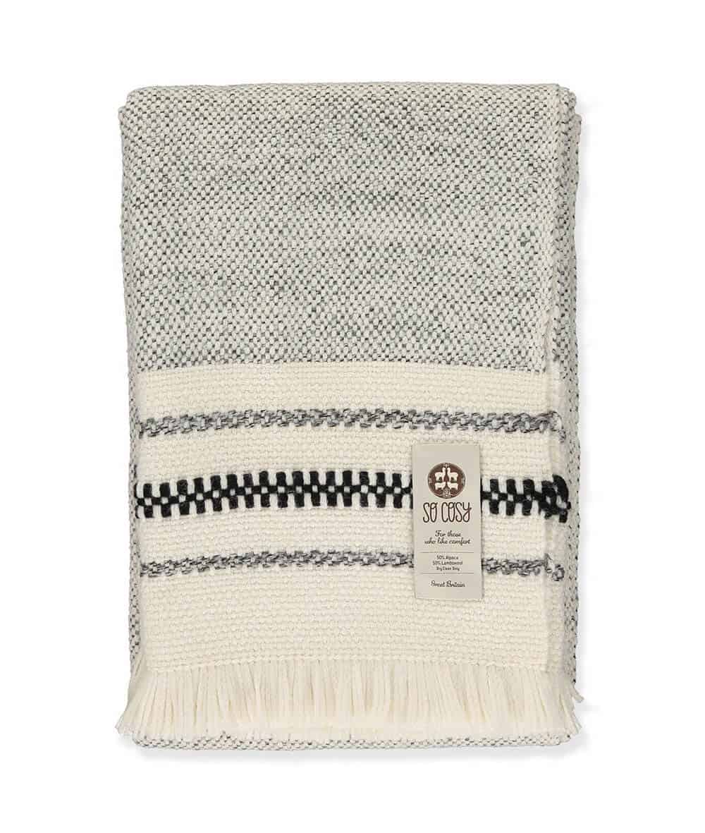 Puno Soft Hand Woven Blanket Alpaca Lambswool So Cosy