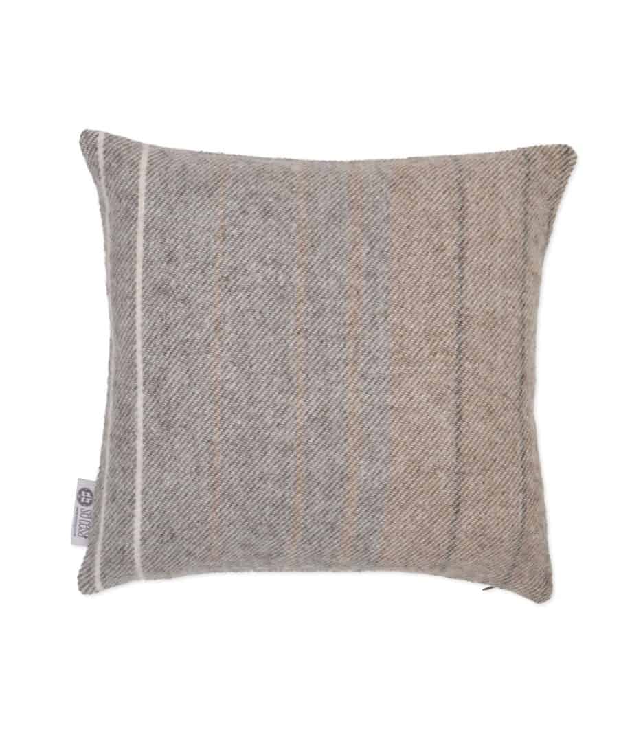 luxury undyed wool cushion