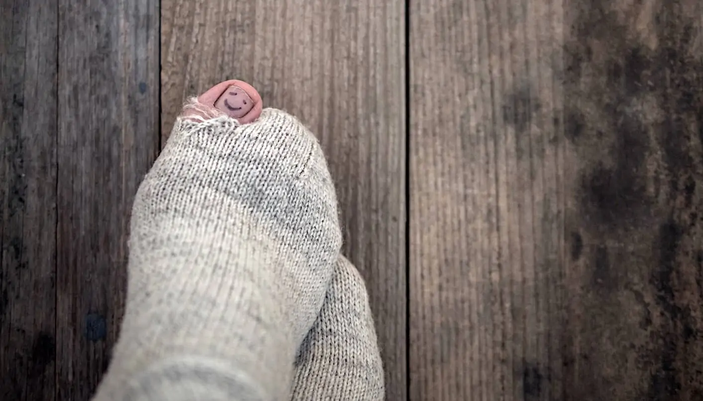 Tips on sock repair