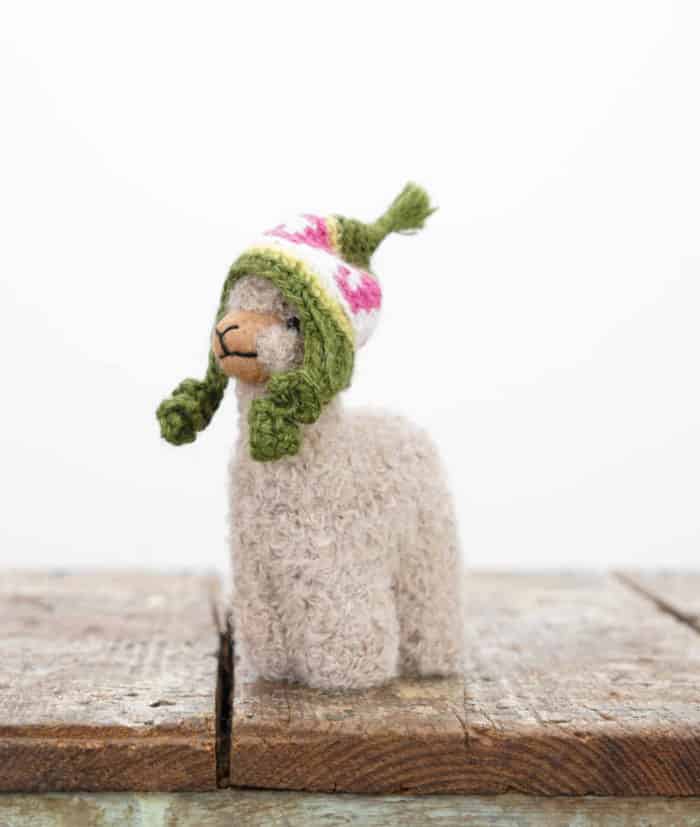 cute baby alpaca plush toy
