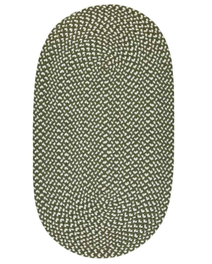 Olive green rug