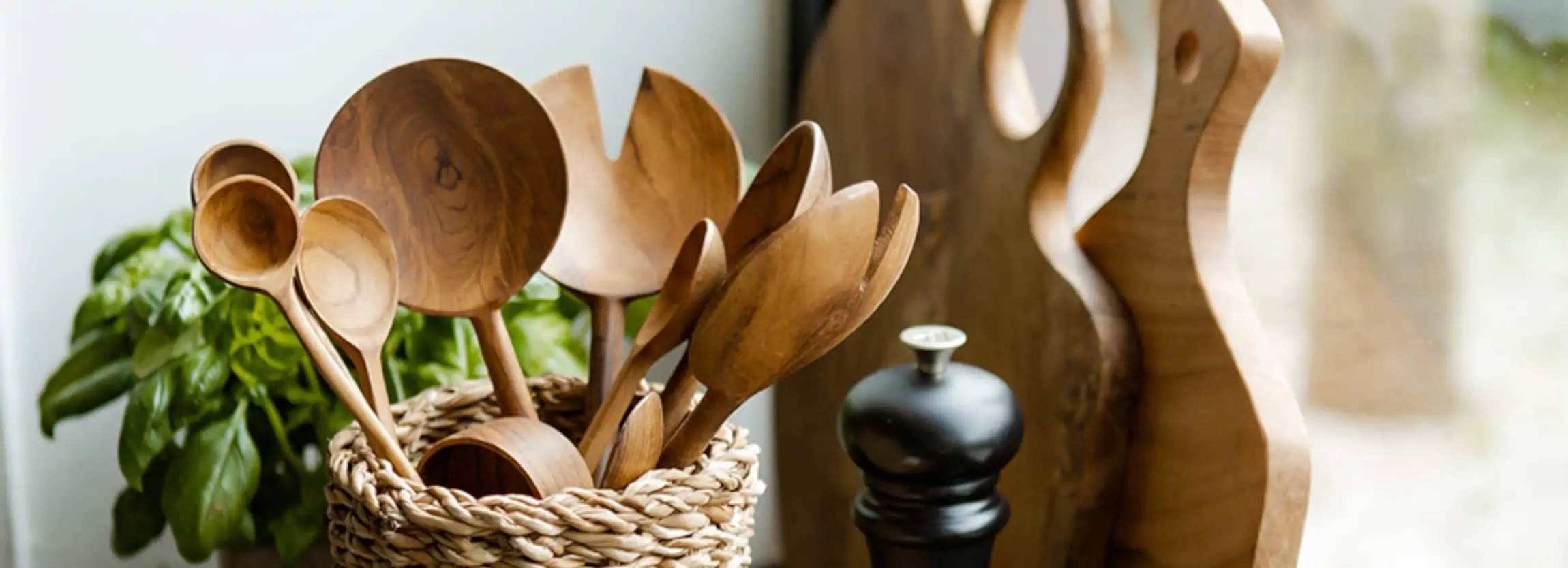 teak root wood products spoons plates trays