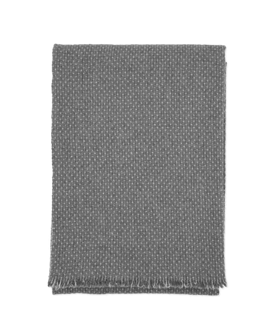 feya forest grey so cosy merino wool throw blanket online
