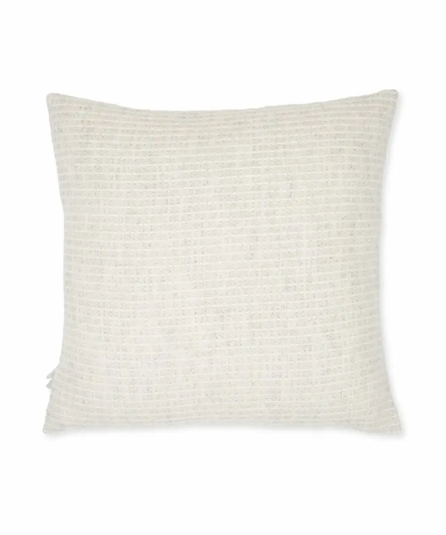 Rea beige pure wool cushion