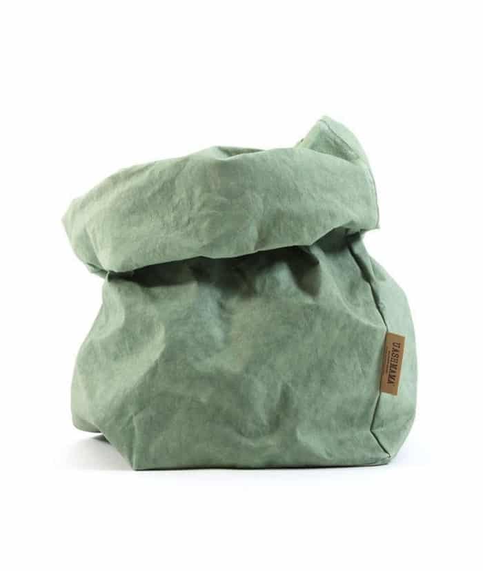 extra extra large washable paper utility bag in green