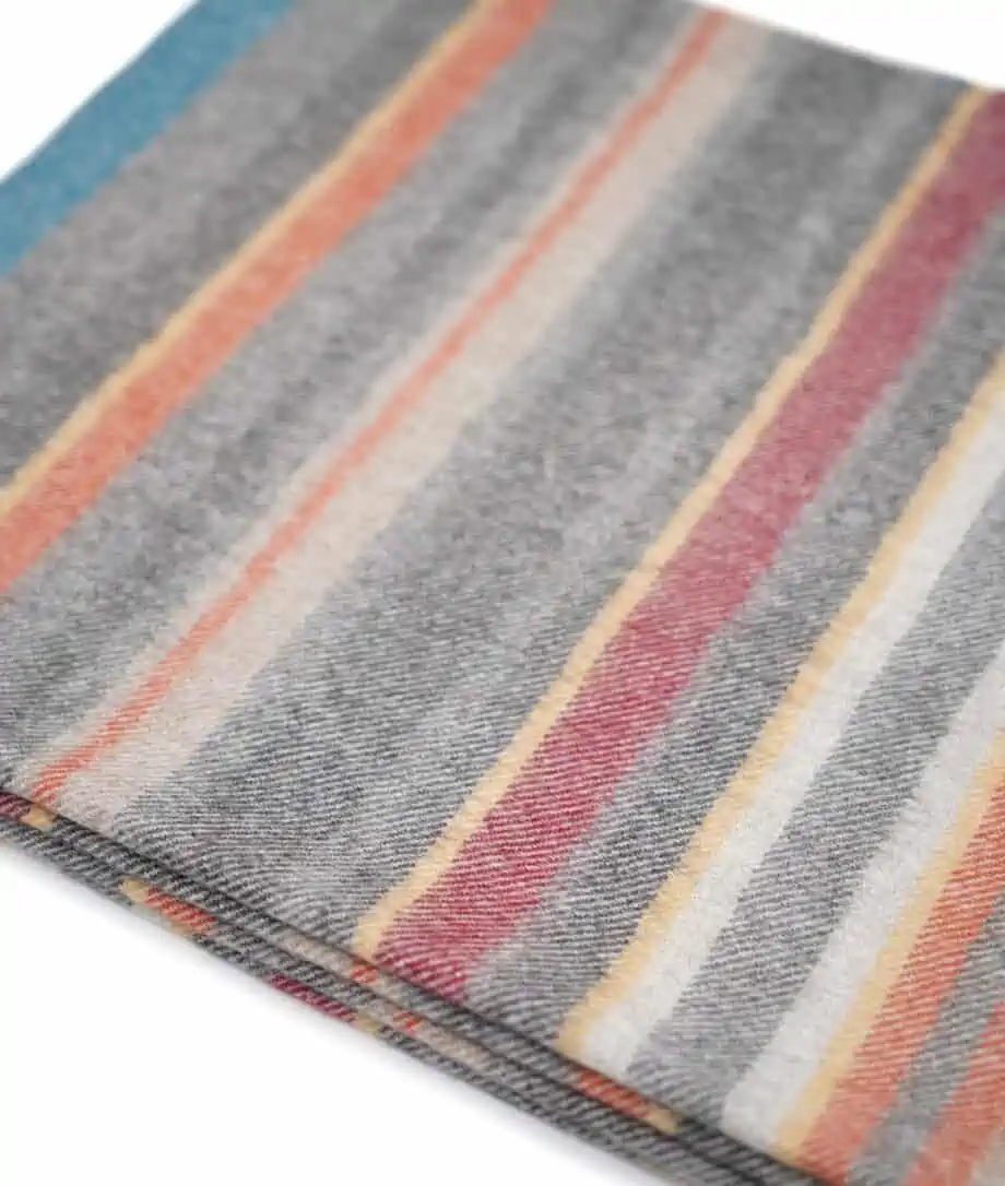 calm colours red grey blue beige pure baby alpaca soft wool blanket throw