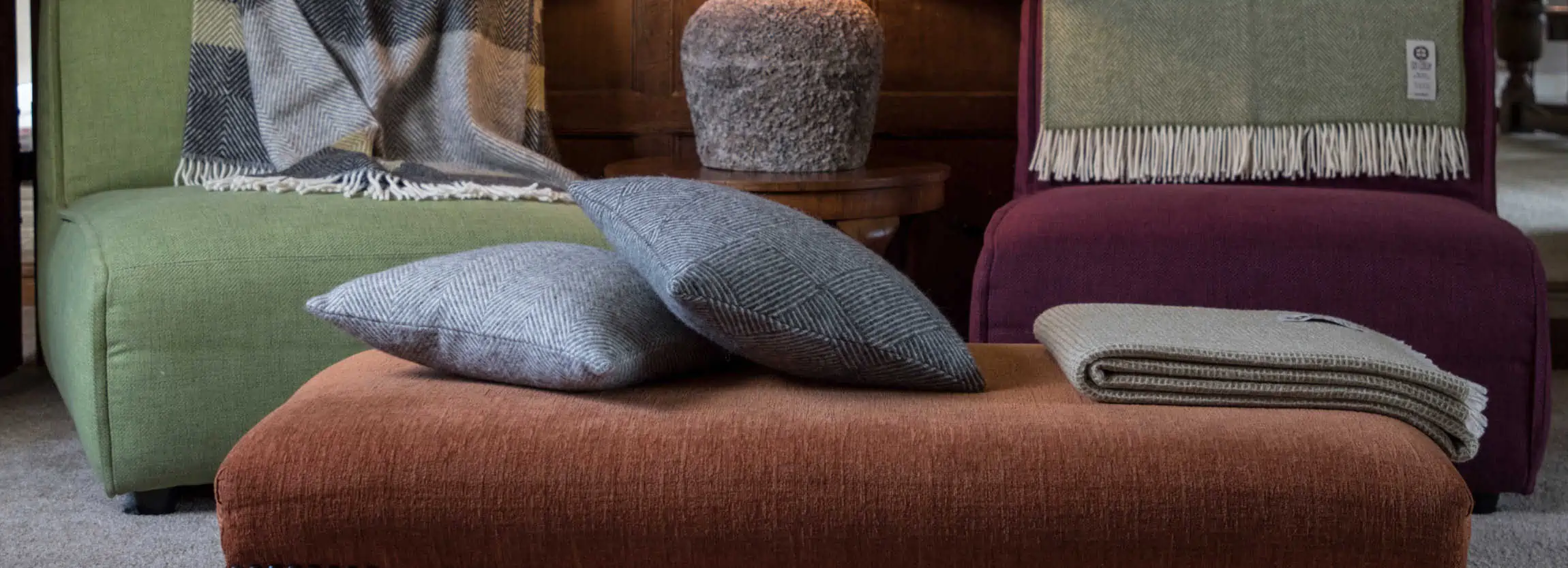 so cosy luxury pure wool cushions