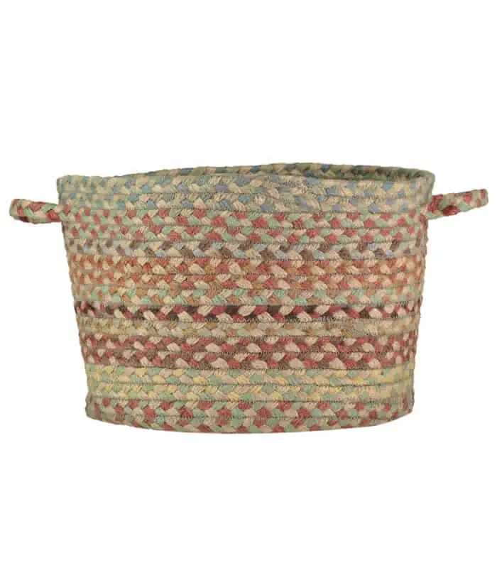 pampas organic jute braided utility basket