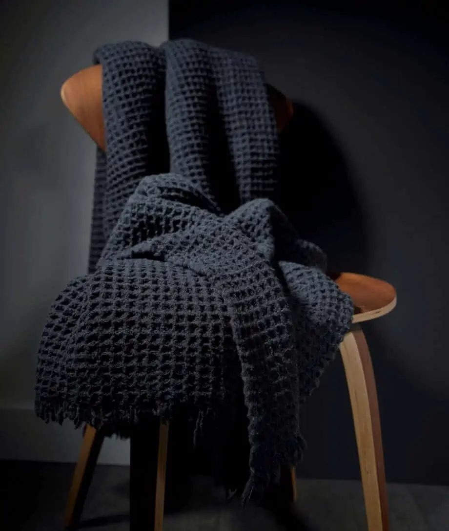 chunky merino wool blanket throw by so cosy