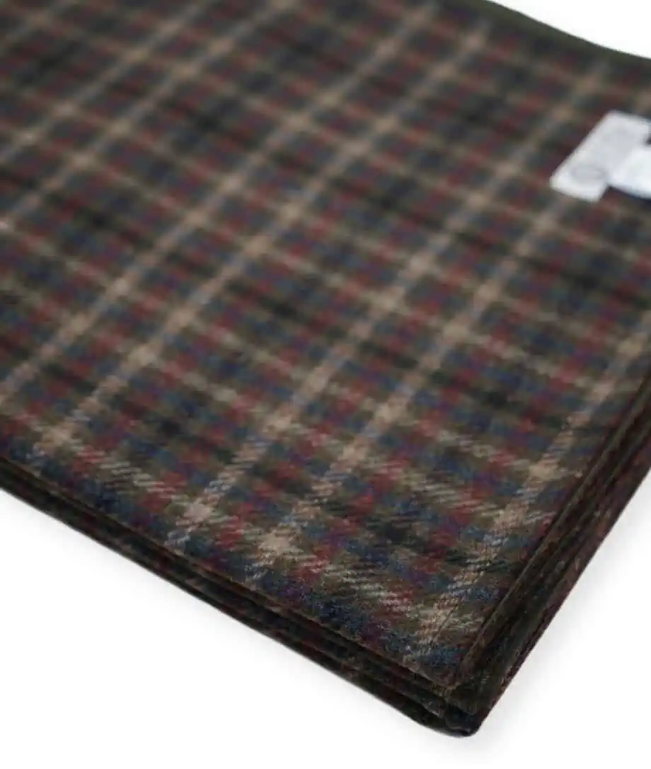 So Cosy olive green wax cotton and pure lambswool picnic blanket - waterproof, durable, and warm, ideal for outdoor picnics and adventures