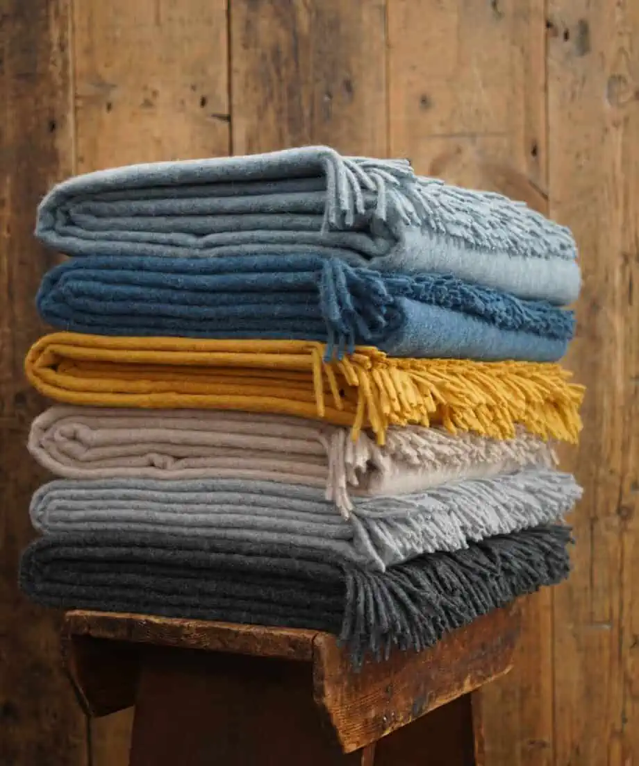 so cosy pisco recycled wool blankets online