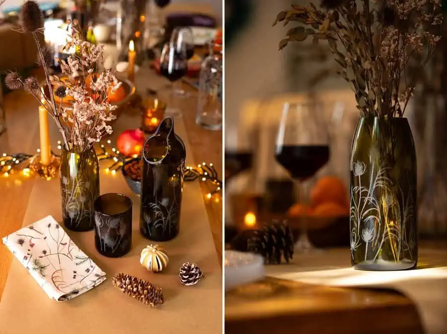 Christmas table examples