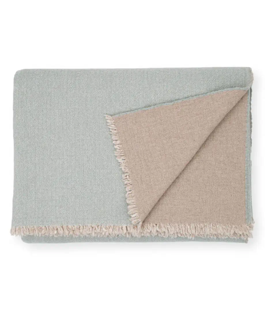 Florence super soft reversible merino wool bedspread