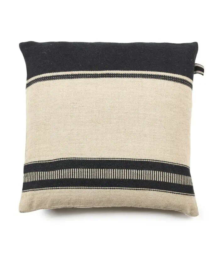 Libeco and so cosy linen and wool large cushion