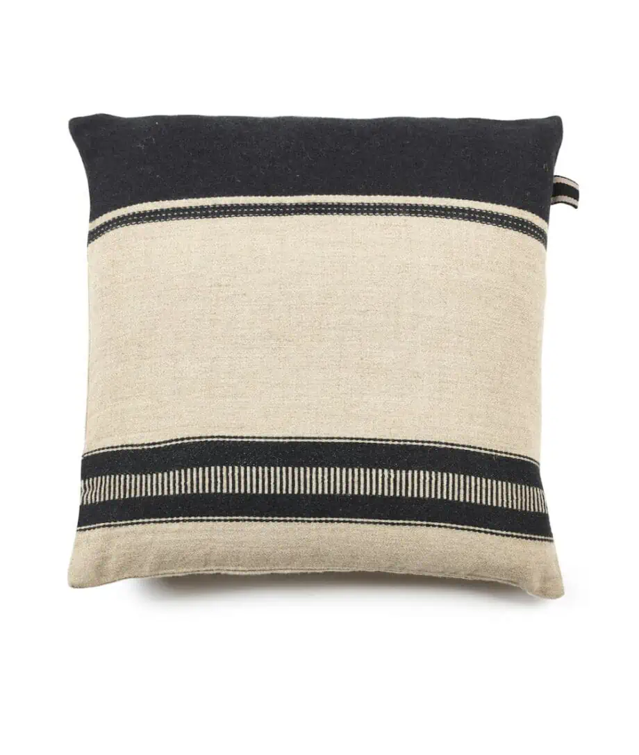 Libeco and so cosy linen and wool large cushion