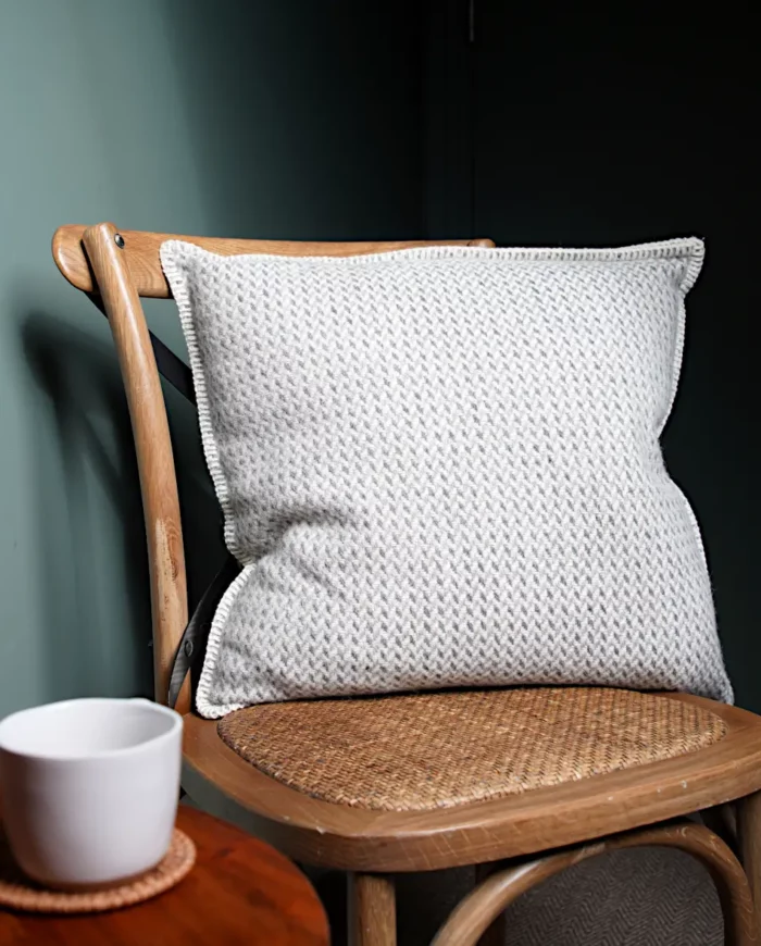cosy and soft Dakota merino wool cushion